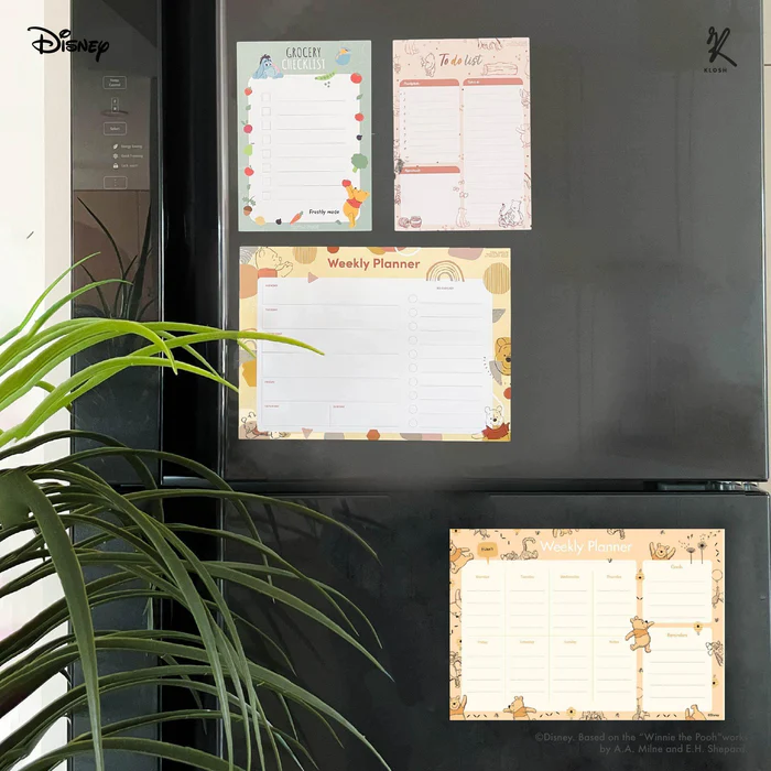 Winnie the Pooh whiteboard planners from Klosh Singapore