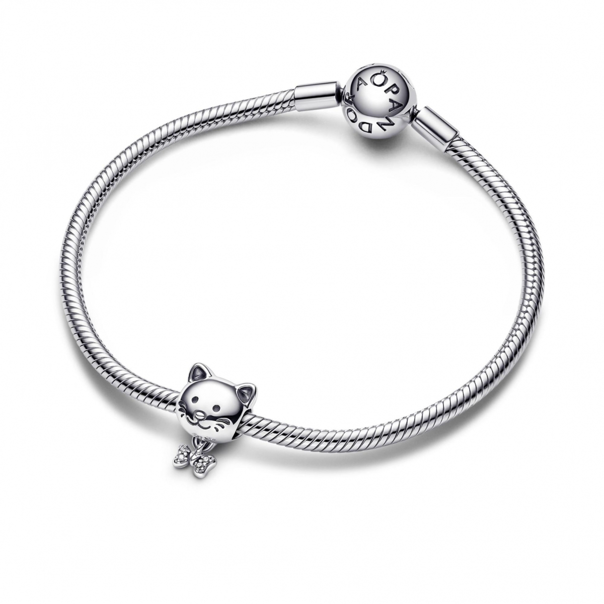 Pandora Pet Cat & Bow Charm in Singapore