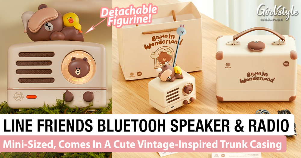 Muzen x LINE FRIENDS Bluetooth Speaker & Radio In Singapore