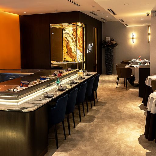 Chef's table at Caviar