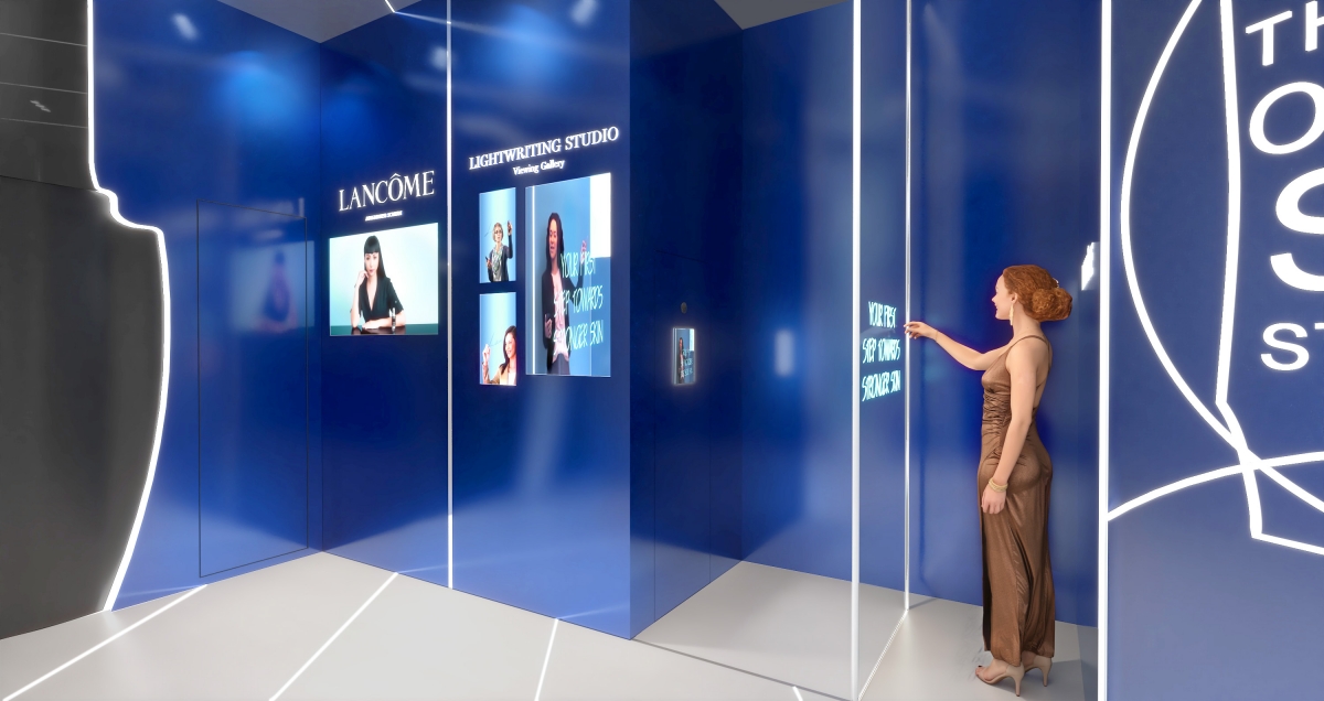 Photo ops - Lancôme Beauty Tech Flagship