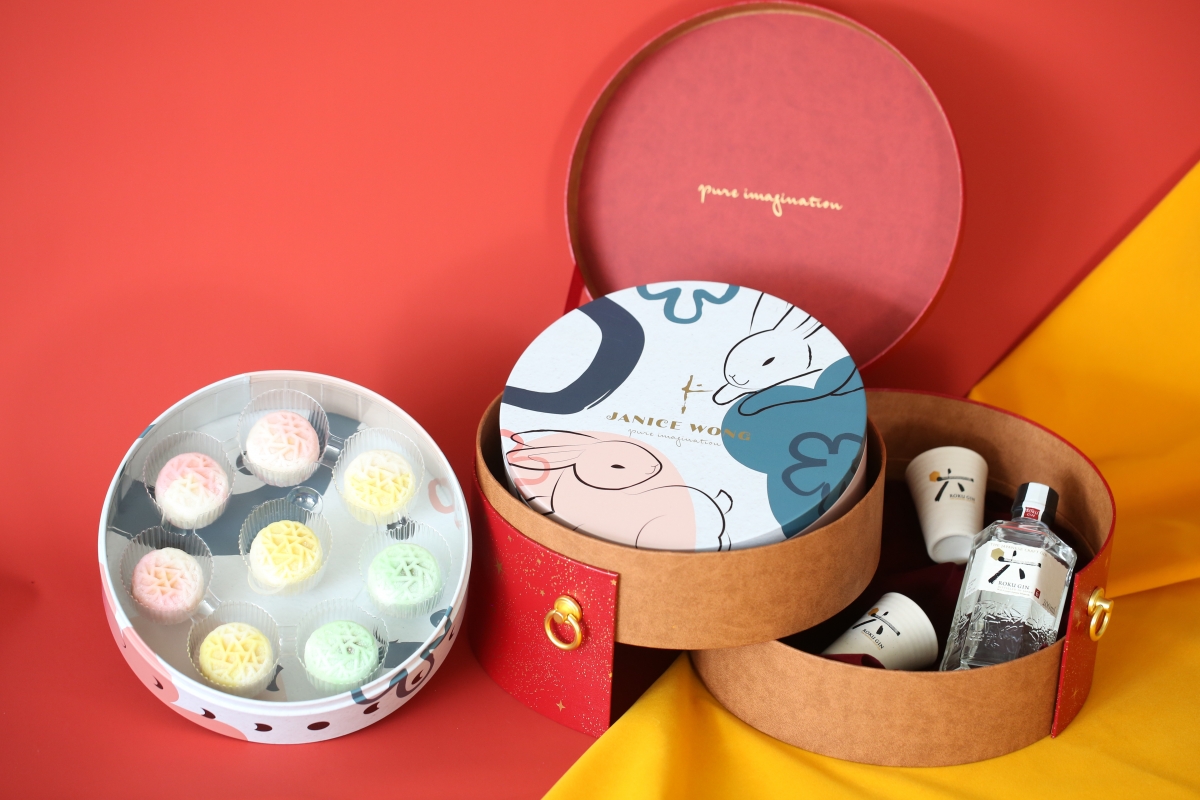 Roku Gin x JW Snowskin Mooncake set ($138).