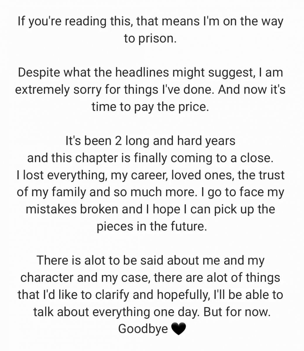 Dee Kosh final apology