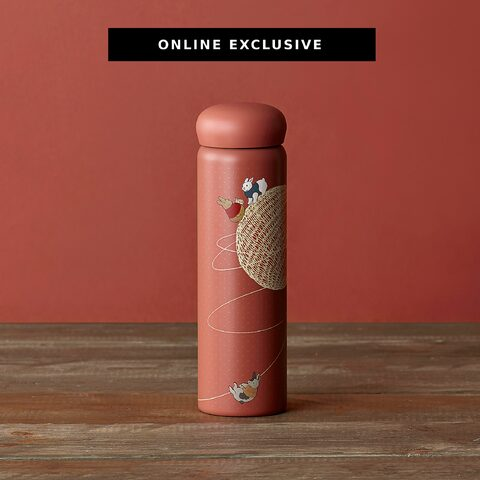 Starbucks Bunnies Weaving The Moon Stainless Steel Tumbler