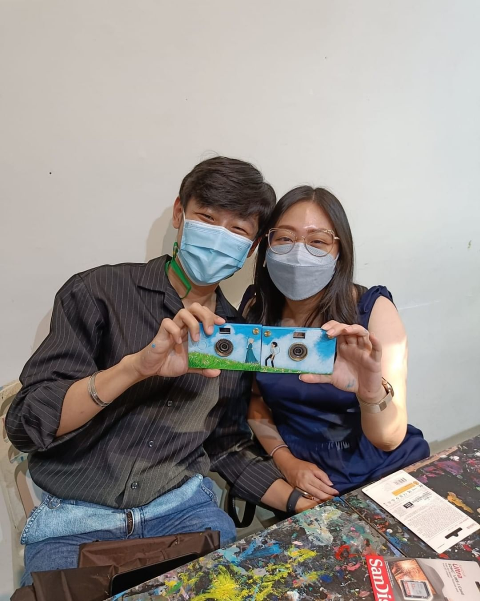 Camera art jamming in Singapore