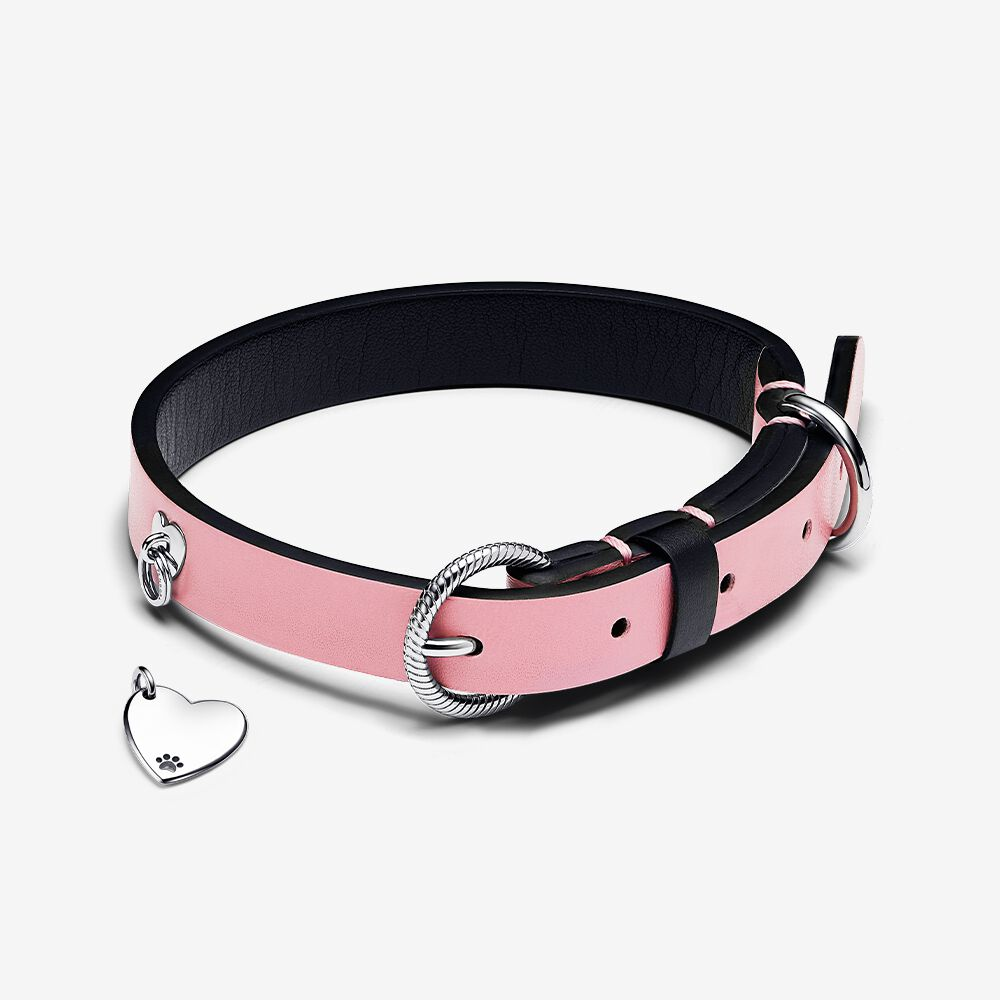 Pandora pink pet collar in Singapore