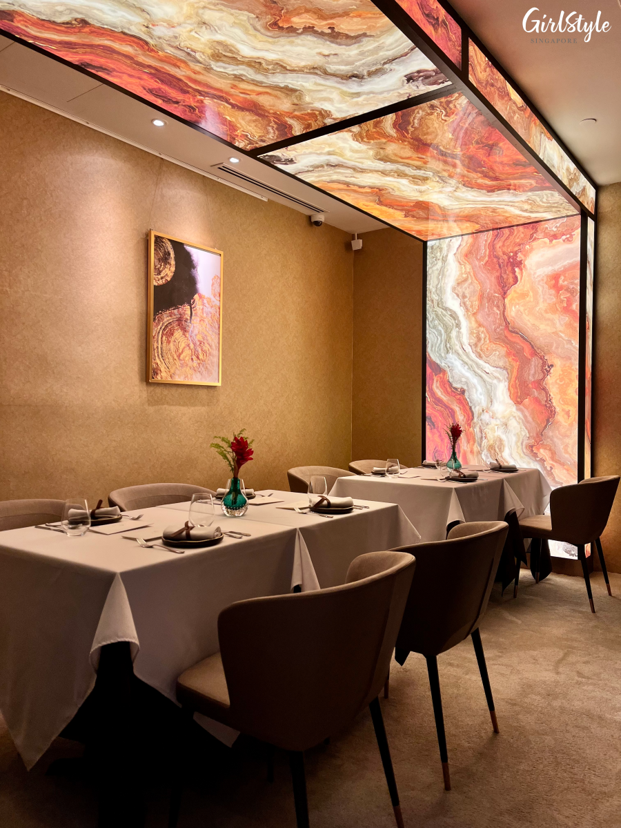 Caviar private dining