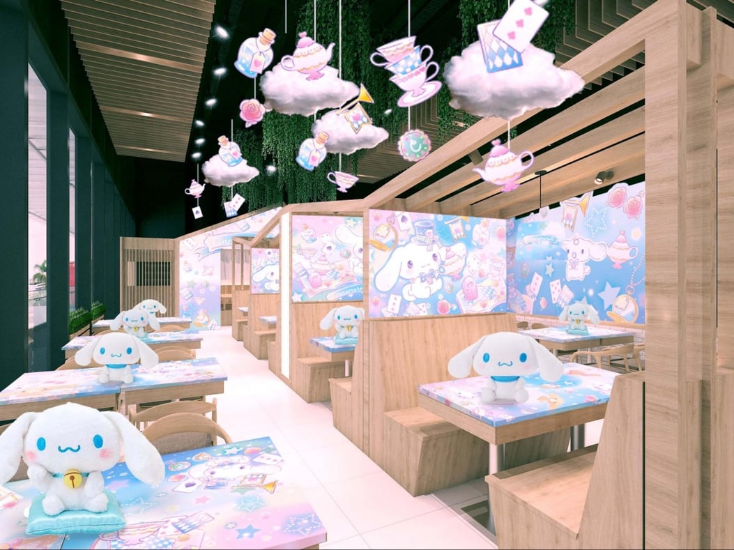 Cinnamoroll Cafe At Kumoya Singapore Opens This August 2022