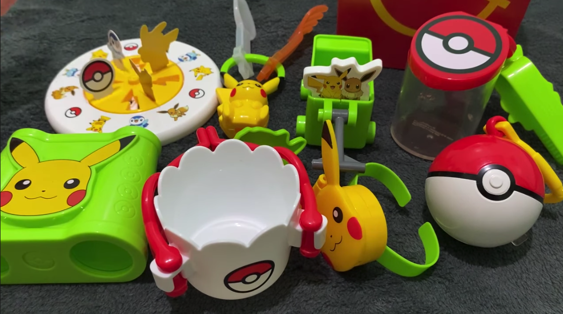 McDonald's Singapore Pokemon Happy Meal toys 2022