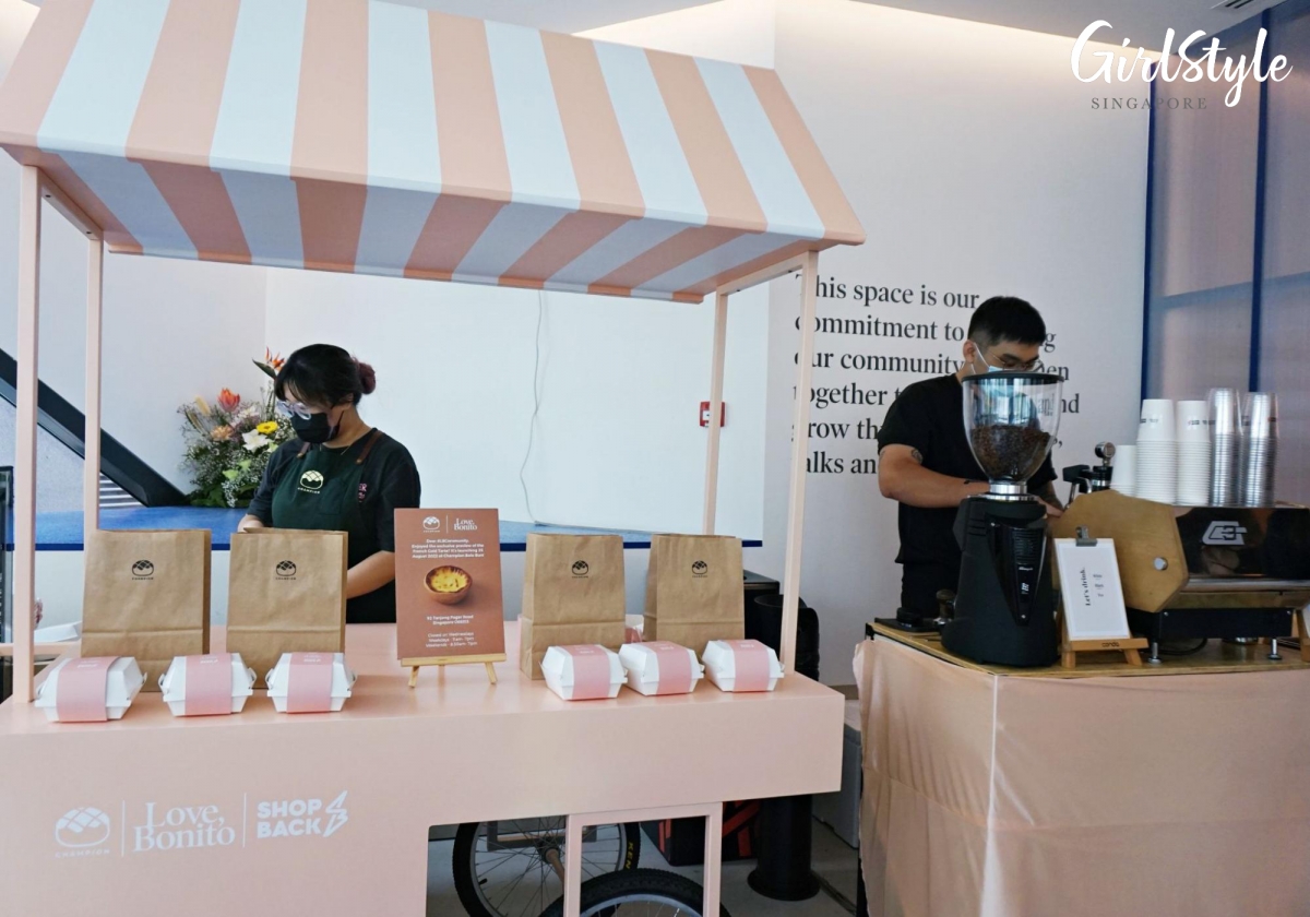 Love, Bonito pop-up cafe in Singapore