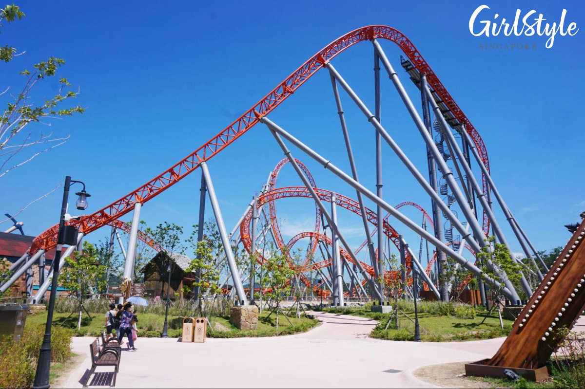 Lotte World Adventure Busan Magic Forest Giant Digger rollercoaster