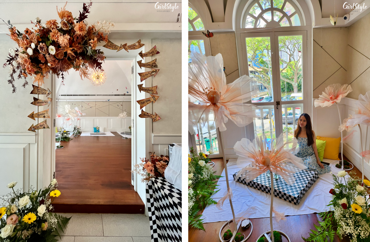 Floral Forest indoor picnic zone