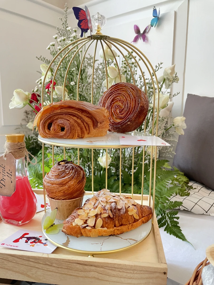 Alice in Wonderland indoor picnic at The Secret Patio