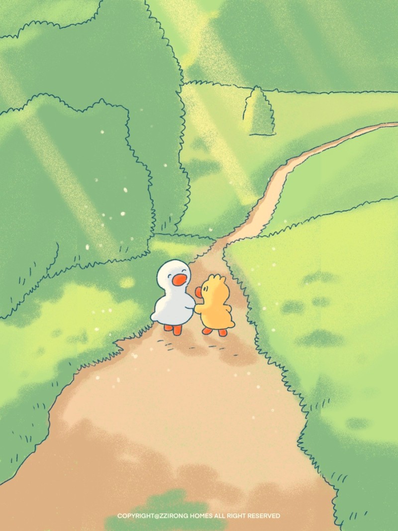 Cute animal tablet computer wallpaper by zzirong