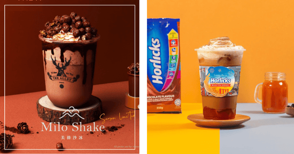 8 New Bubble Tea Launches In Singapore: Milo, Horlicks, Rose, Green Grape & More