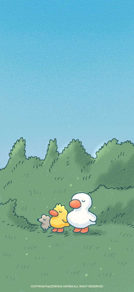 Cute animal phone wallpaper by zzirong