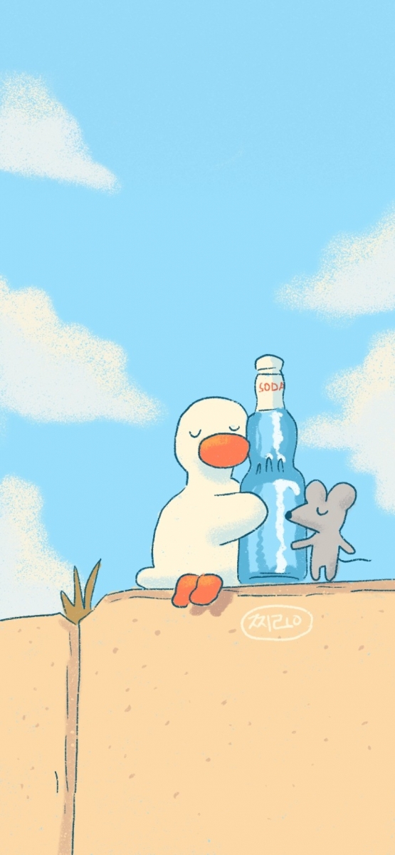 Cute animal phone wallpaper by zzirong