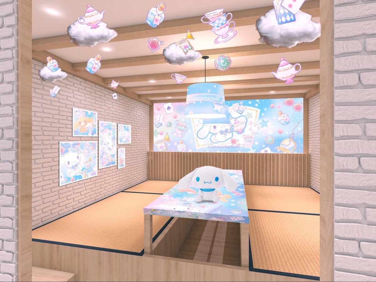 Cinnamoroll Cafe in Singapore at Kumoya Orchard Central