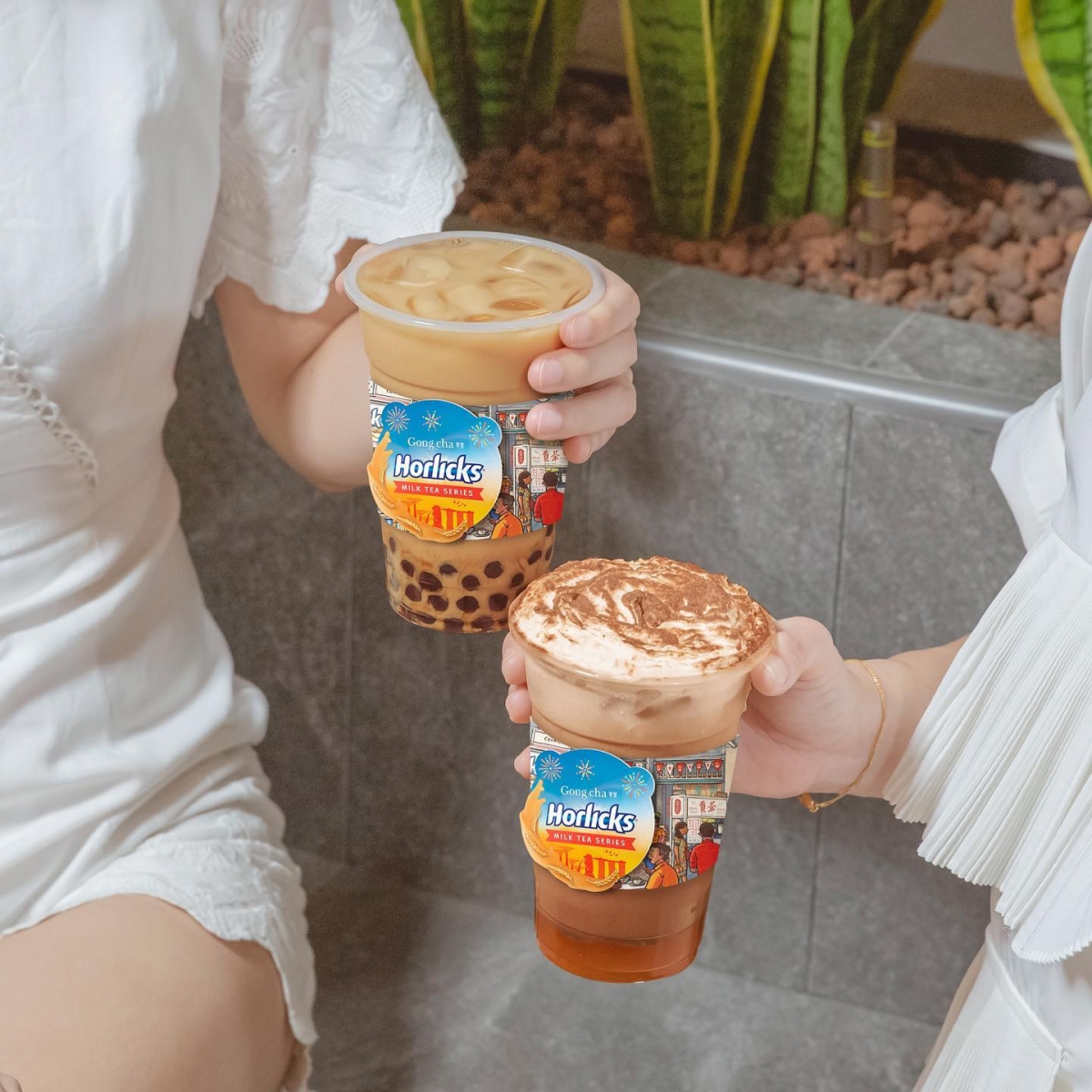 Gong Cha X Horlicks Mango Chocolate Horlicks Milk Tea