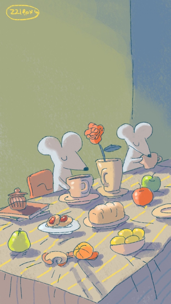 Cute animal phone wallpaper by zzirong