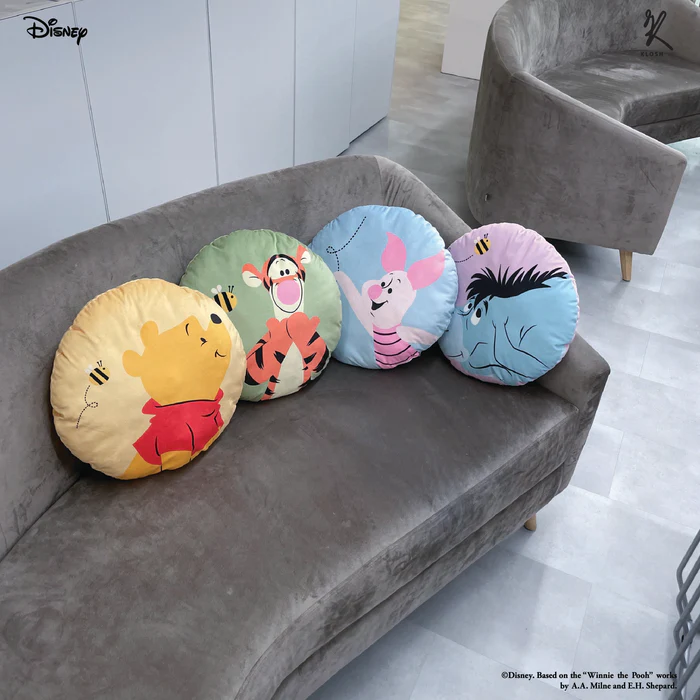 Winnie the Pooh circular cushions from Klosh Singapore