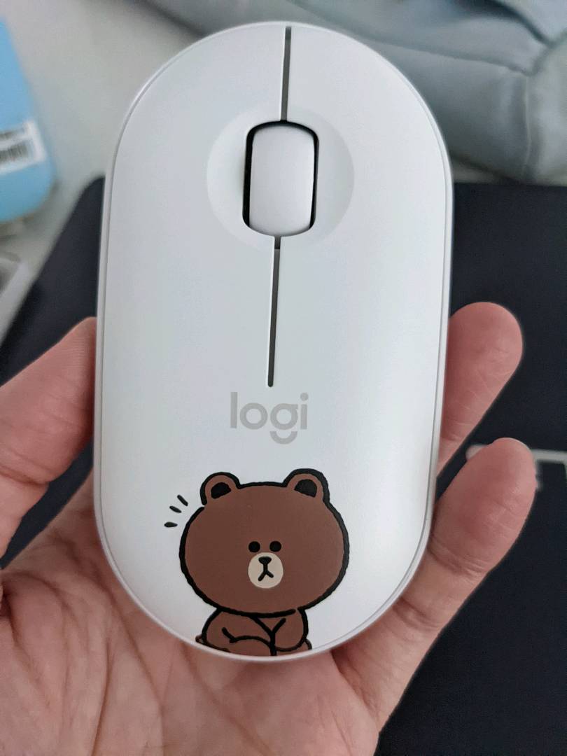 Logitech LINE Friends Mouse Brown