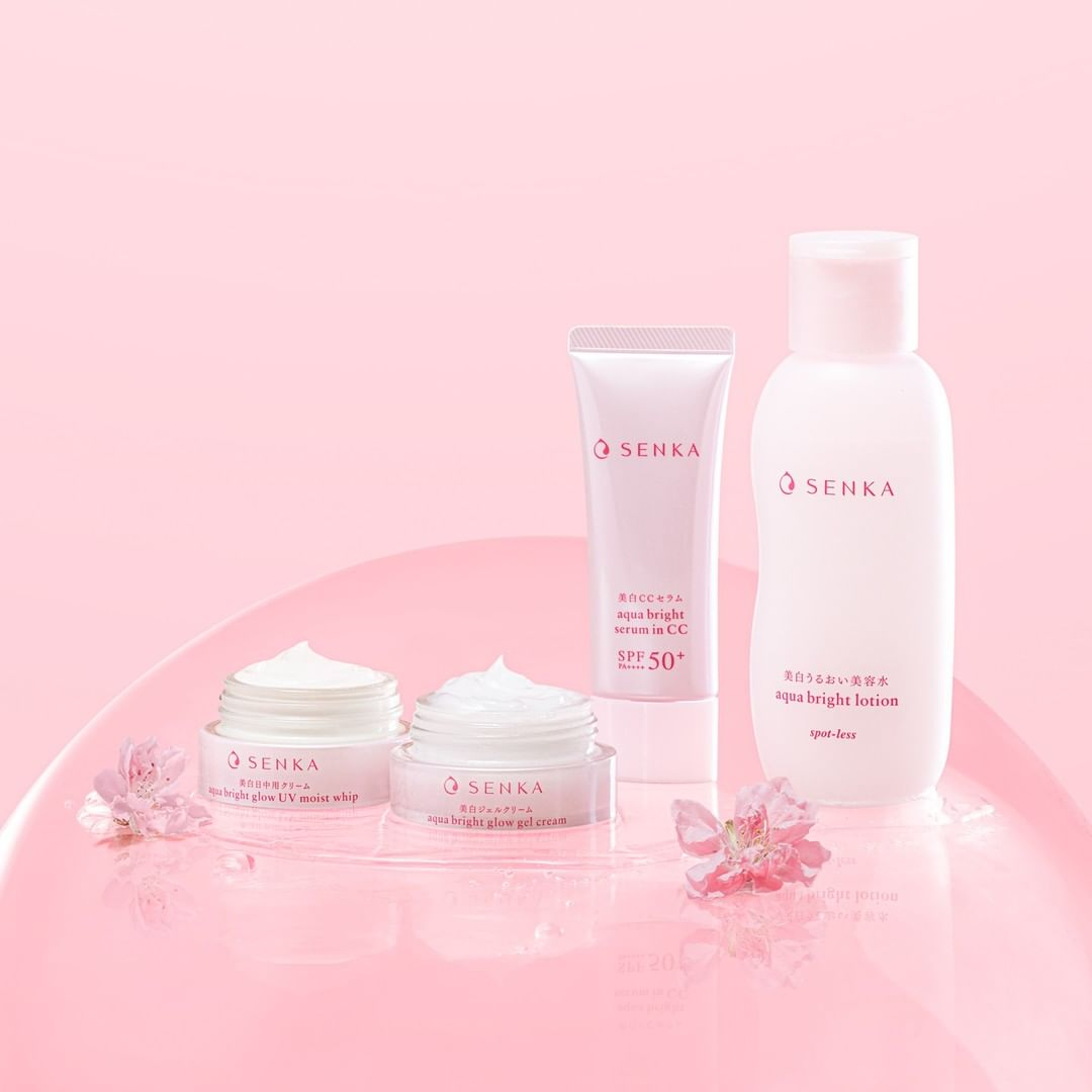 SENKA Aqua Bright range