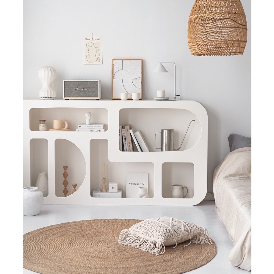 Scandinavian-style Display Bookcase