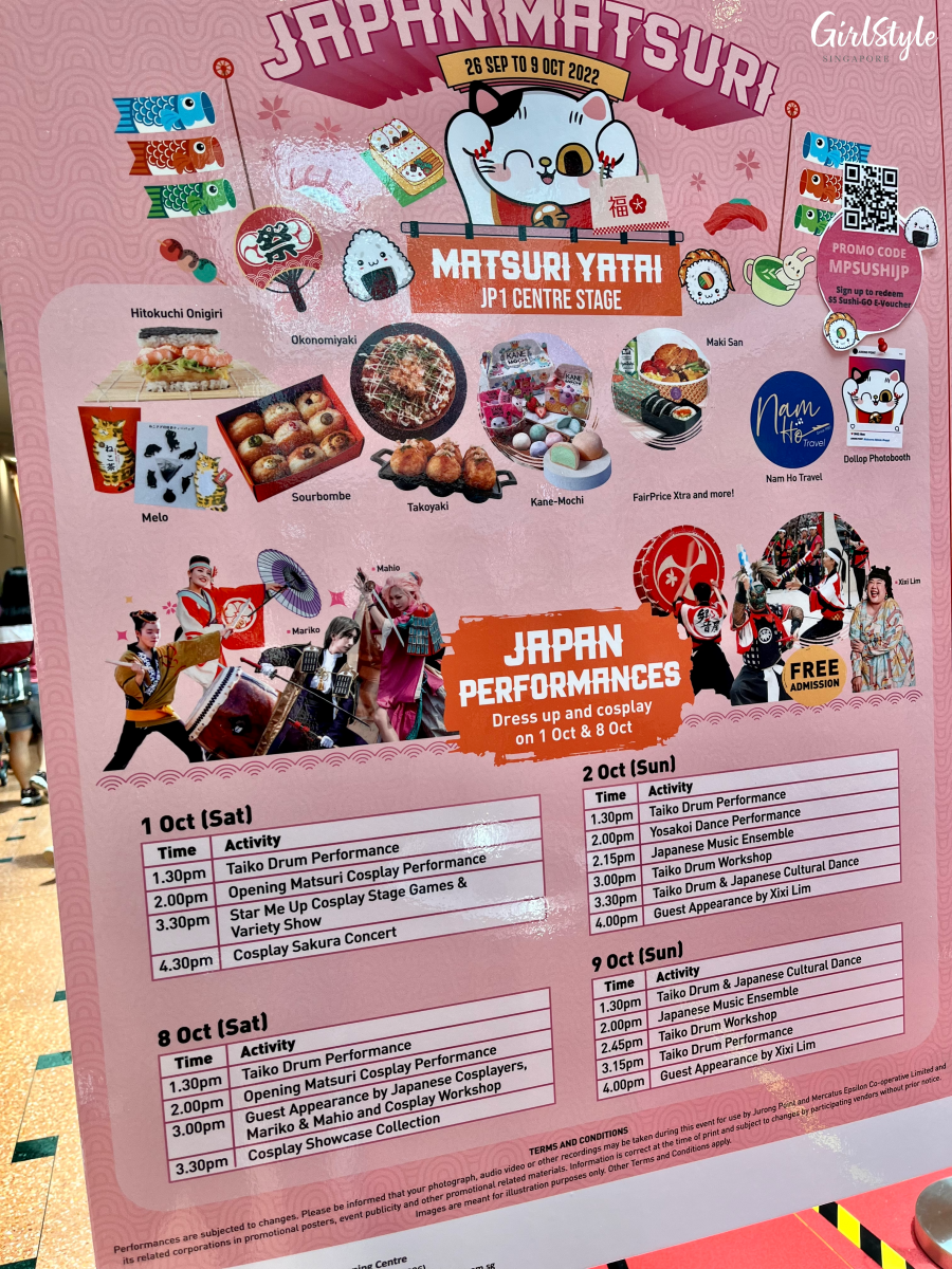 Performance schedule