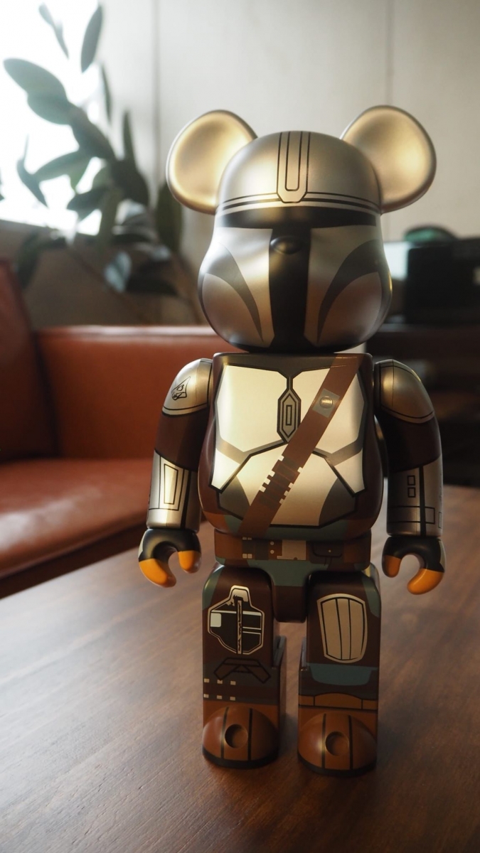 Bearbrick Mandalorian Beskar Armor (400%), $291, Drunkenbears.