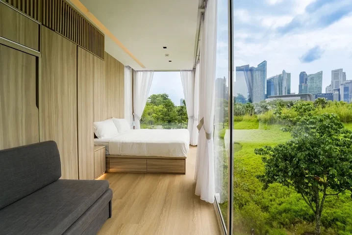 Garden Pod hotel at Gardens by the Bay Singapore