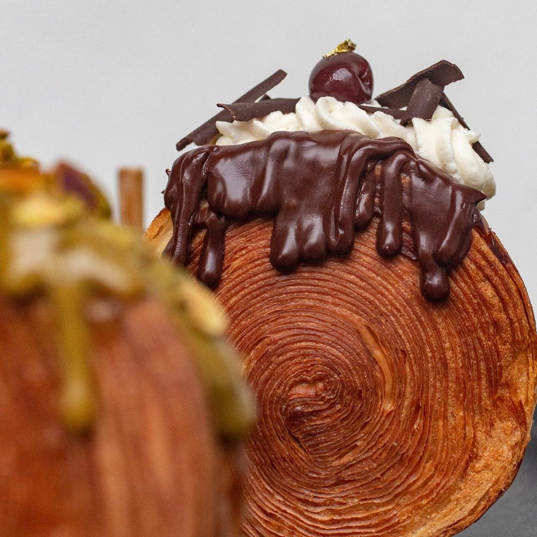 Yeast Side Swirls, Circular Croissants in Singapore