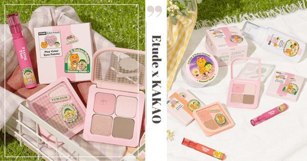 New Etude x KAKAO FRIENDS Makeup & Skincare Collection With Cute “Summer Picnic” Theme - Now In Singapore