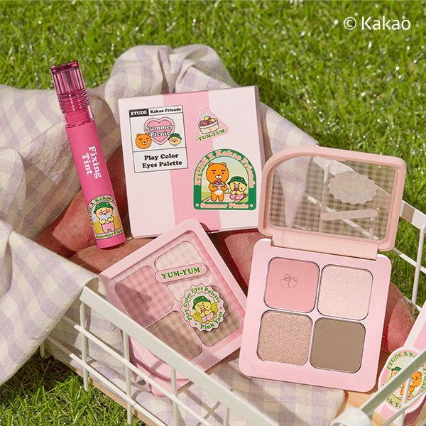 Etude KAKAO FRIENDS makeup in Singapore