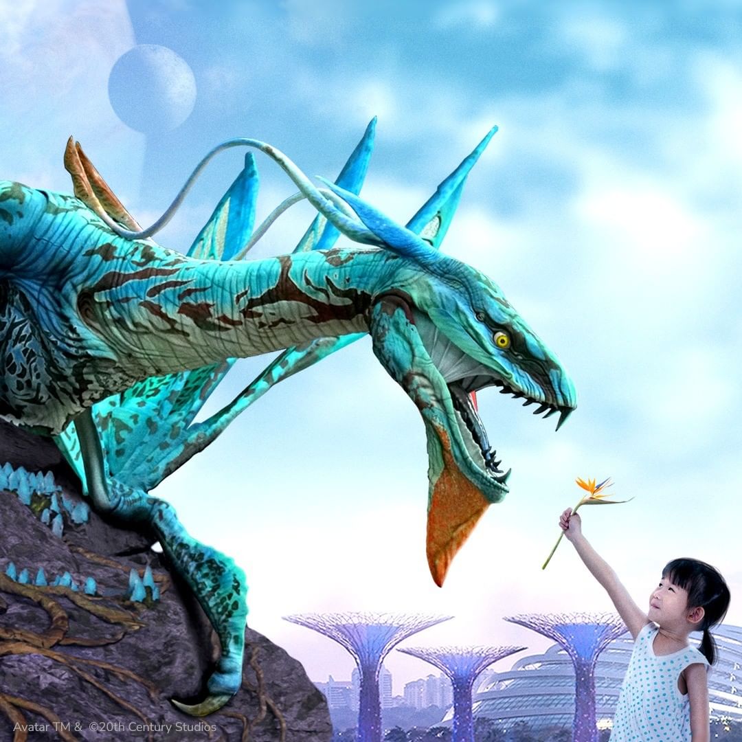 New Avatar Experience In Singapore Has Gigantic Lifelike Creatures