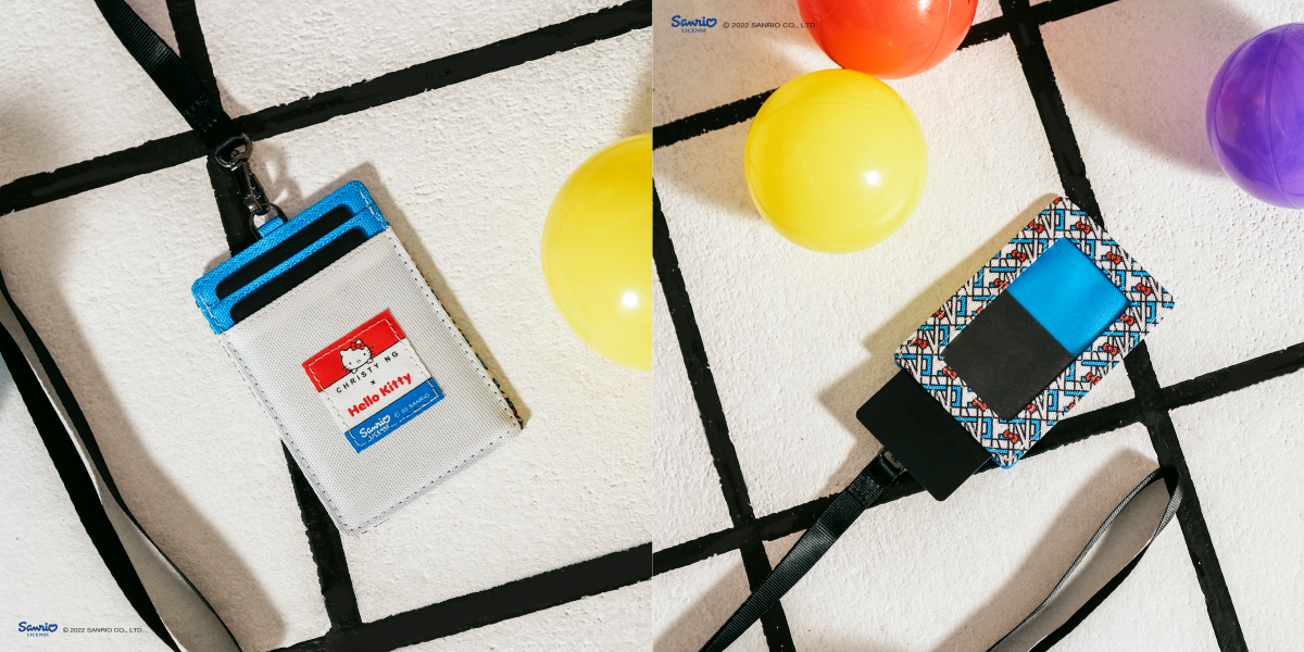 Christy Ng X Hello Kitty Monogram lanyard