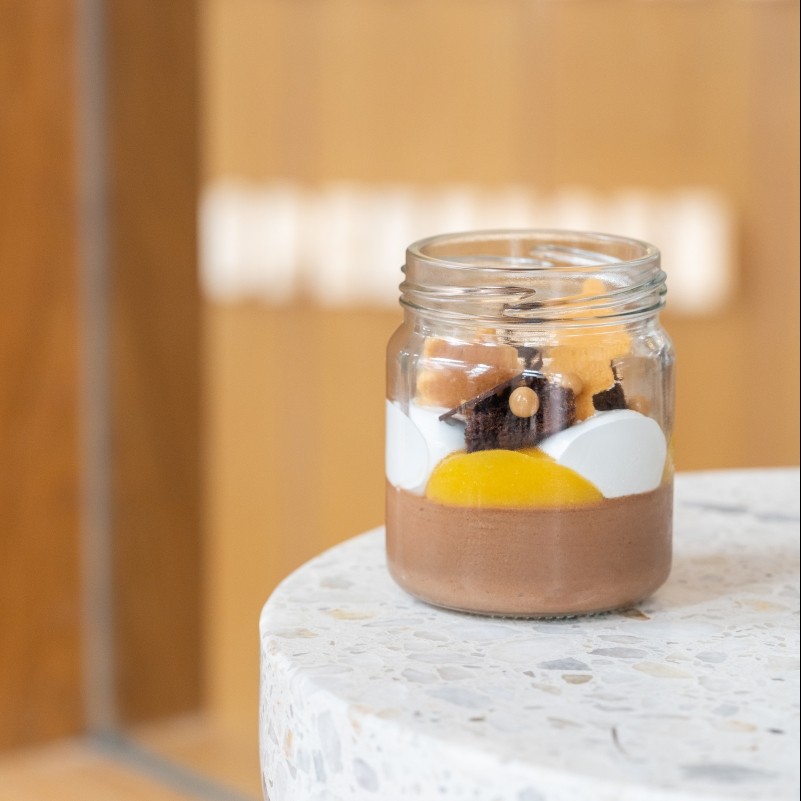 Midnight Chocolate Dessert Jar