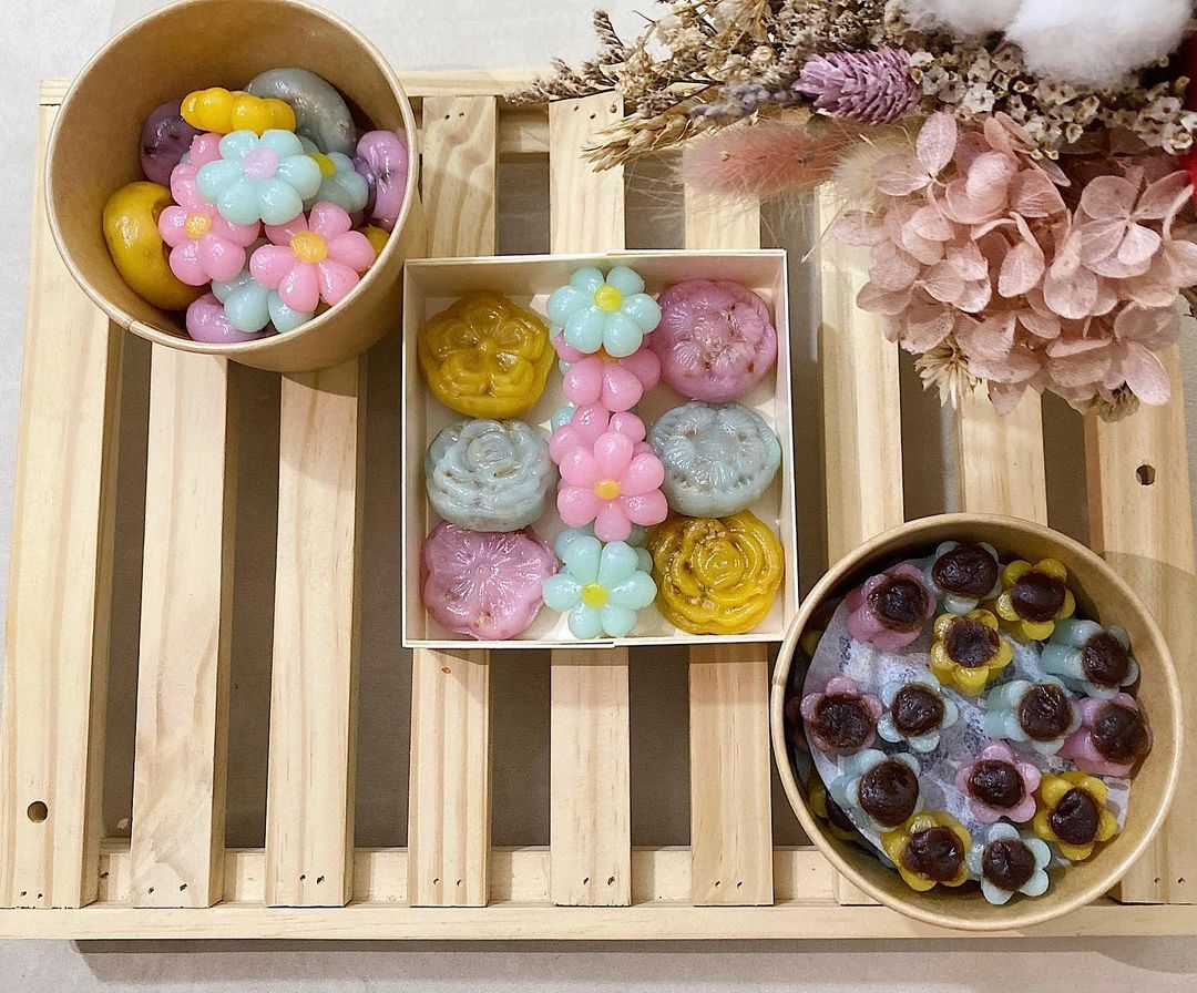 Cute Korean rice cakes by The Songpyeon House in Singapore