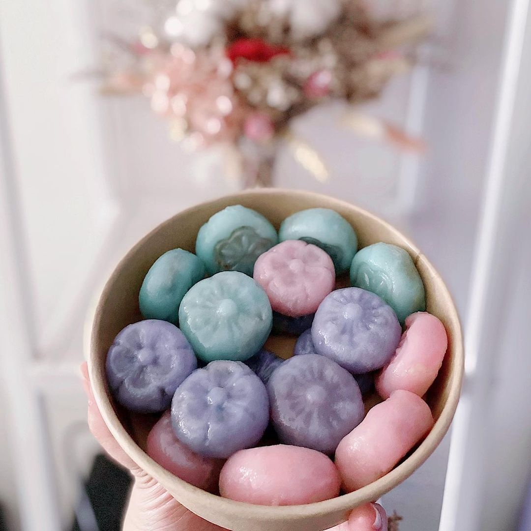 Cute Korean rice cakes by The Songpyeon House in Singapore