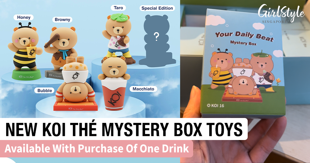 KOI Thé Singapore Launches Mystery Box Toys Featuring Their Adorable BB