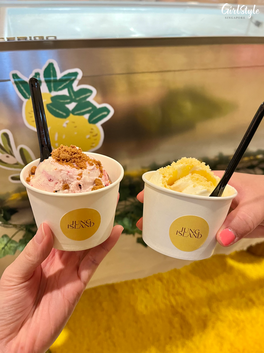 Complimentary Ksisters x Kooks Creamery Jeju-themed ice-cream