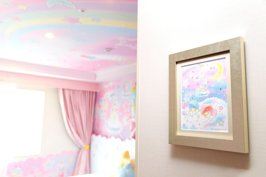 Little Twin Stars room at Keio Plaza Hotel Tama in Tokyo, Japan