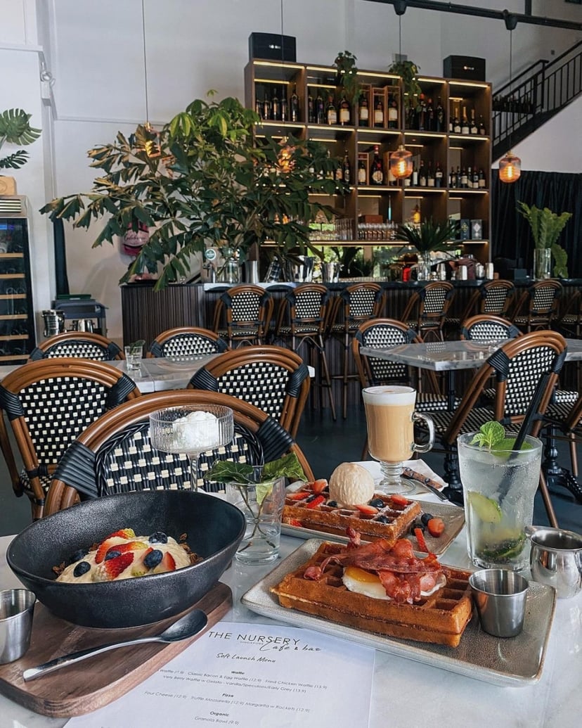 The Nursery Cafe & Bar New GardenThemed Eatery At Sembawang