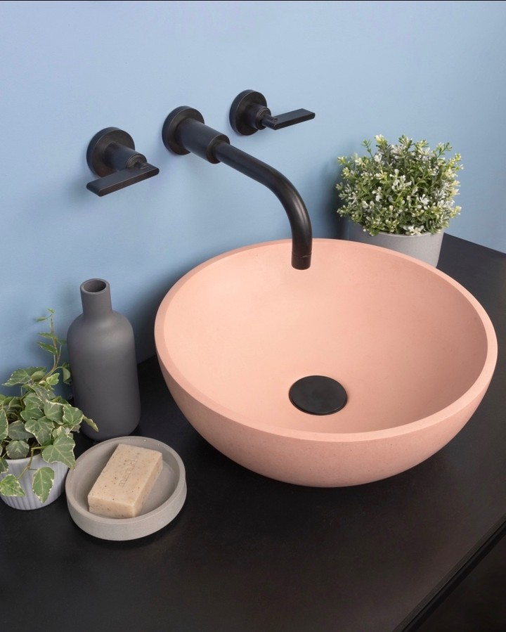 Concrete bathroom sink Singapore - Kast Concrete Basins