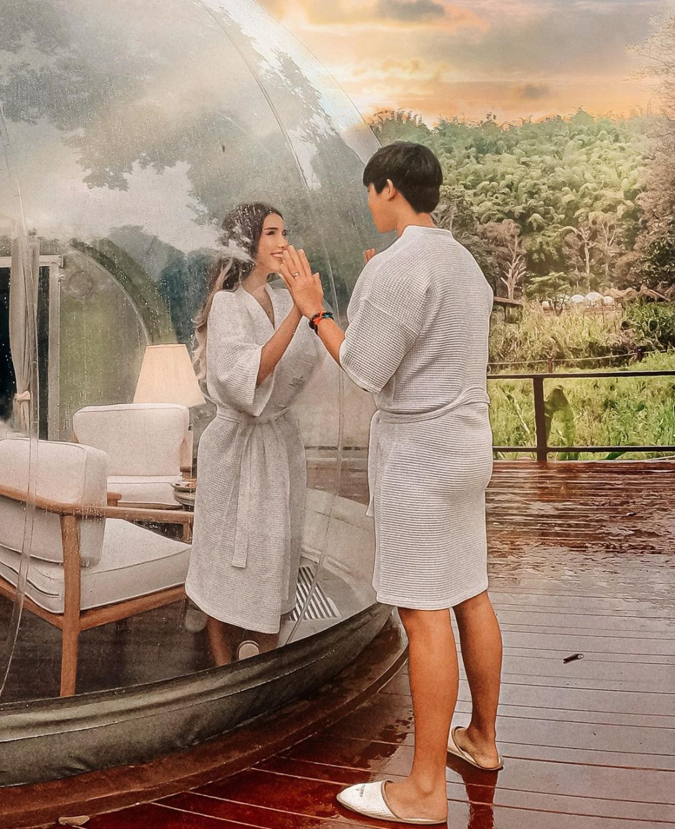 Jade Rasif with boyfriend