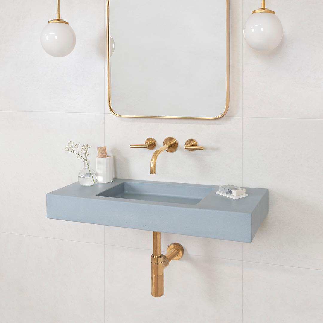 Concrete bathroom sink Singapore - Kast Concrete Basins