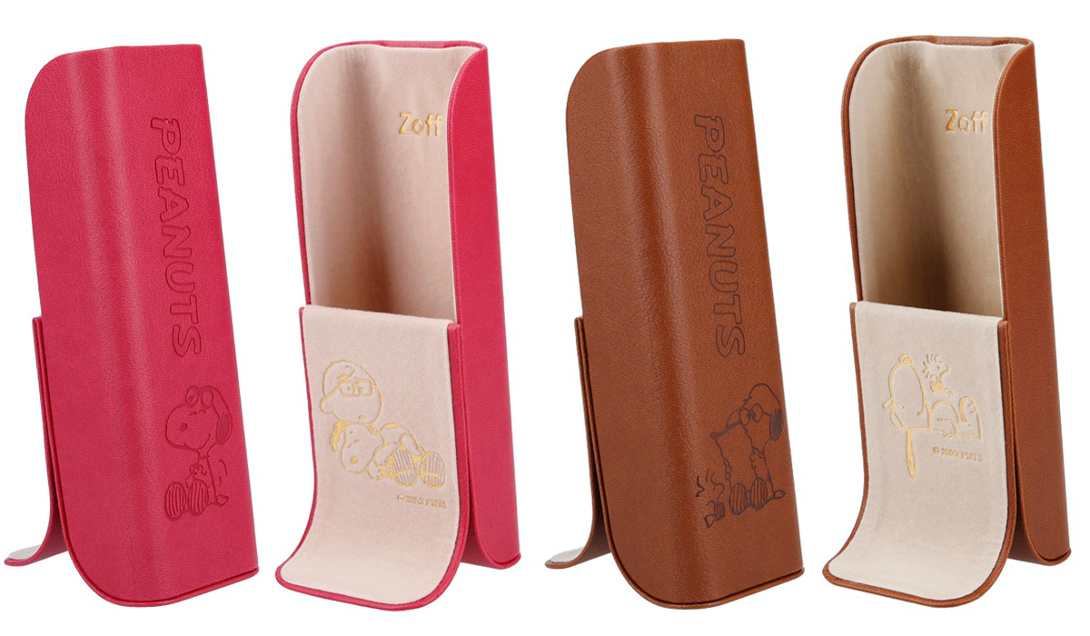 Zoff x PEANUTS case, $25 each. 