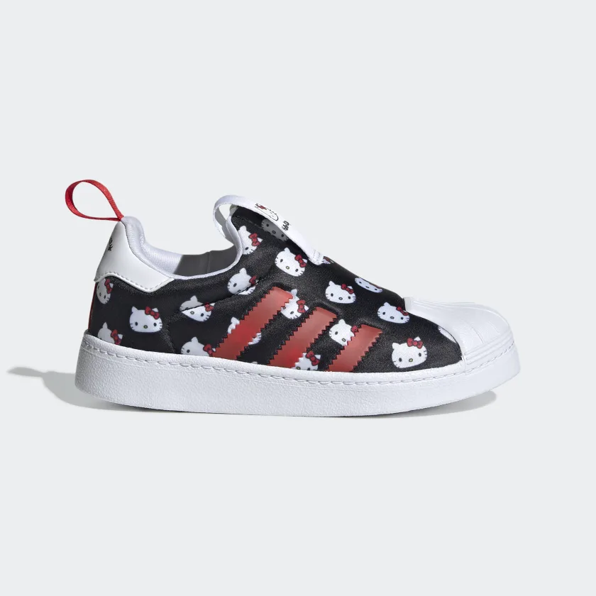 adidas Hello Kitty Superstar 360 Shoes Black Singapore