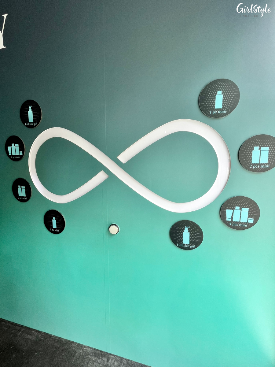 Game at INFINITY KOSÉ pop-up