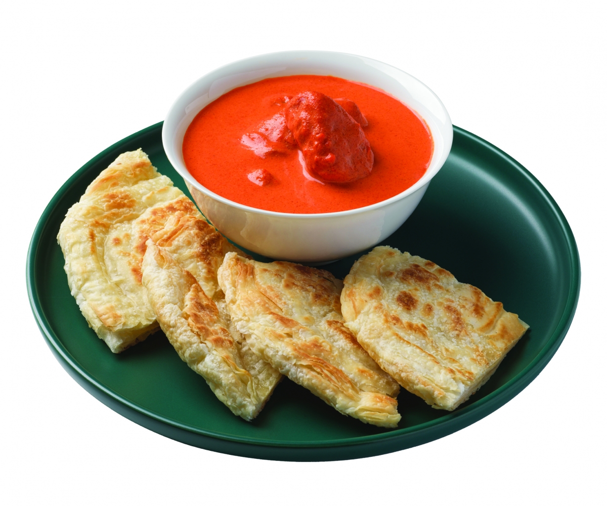 Butter Chicken with Prata